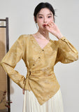 Izabella Shining Qipao Cheongsam Top