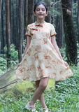 Sweet Lotus Cheongsam Dress