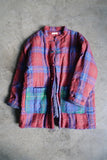 Plaid Cotton-padded Coat