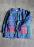 Plaid Cotton-padded Coat