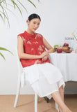 Maria Sleeveless Cheongsam Top