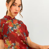 Autumn Spectacular Cheongsam Dress