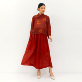 Lovely Peony Cheongsam Top