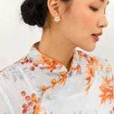 Autumn Spectacular Cheongsam Dress