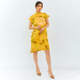 Yellow Phoenix Cheongsam Dress